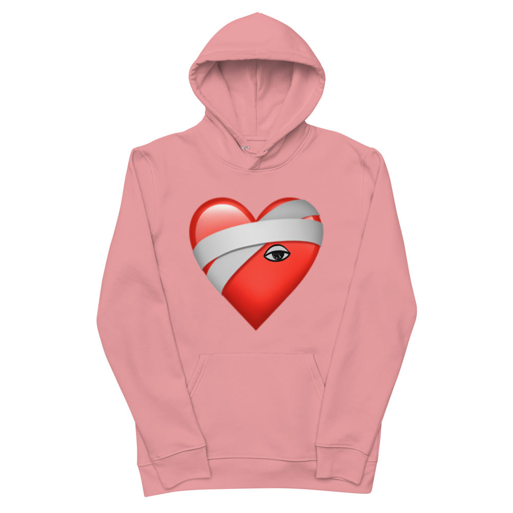 Unisex organic  hoodie