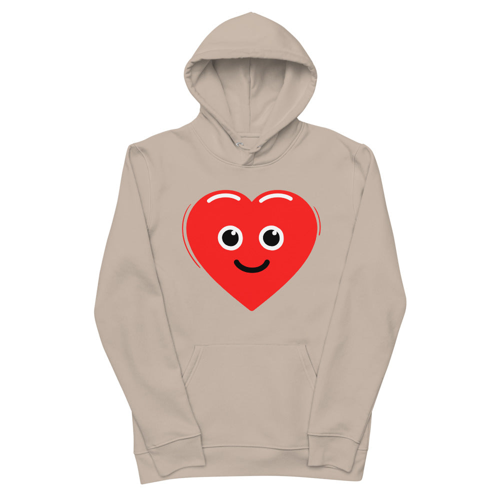 Unisex organic hoodie