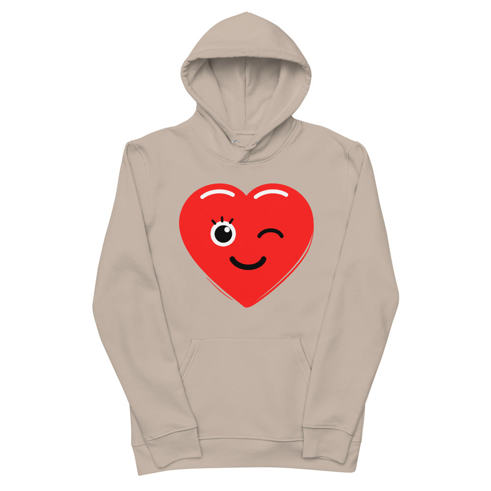 Unisex organic  hoodie