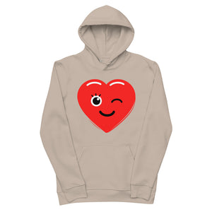 Unisex organic  hoodie