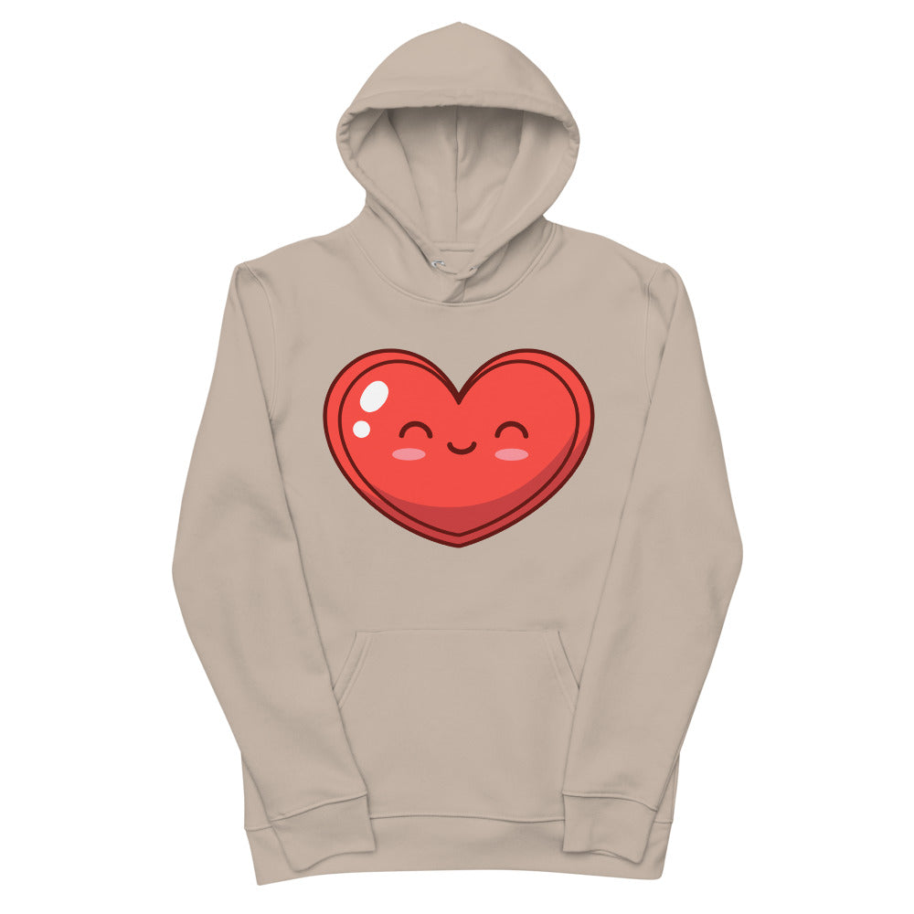 Unisex organic hoodie