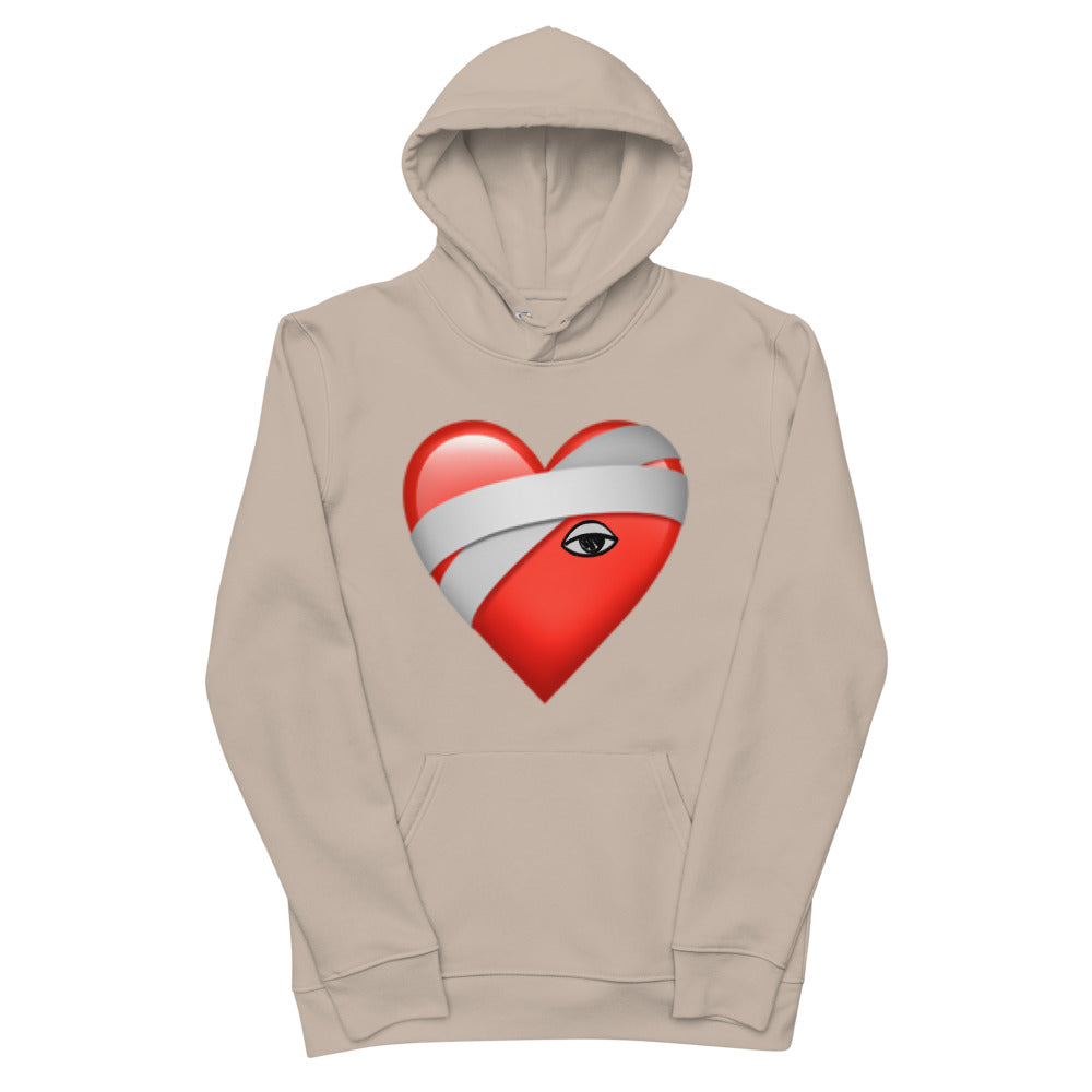 Unisex organic  hoodie