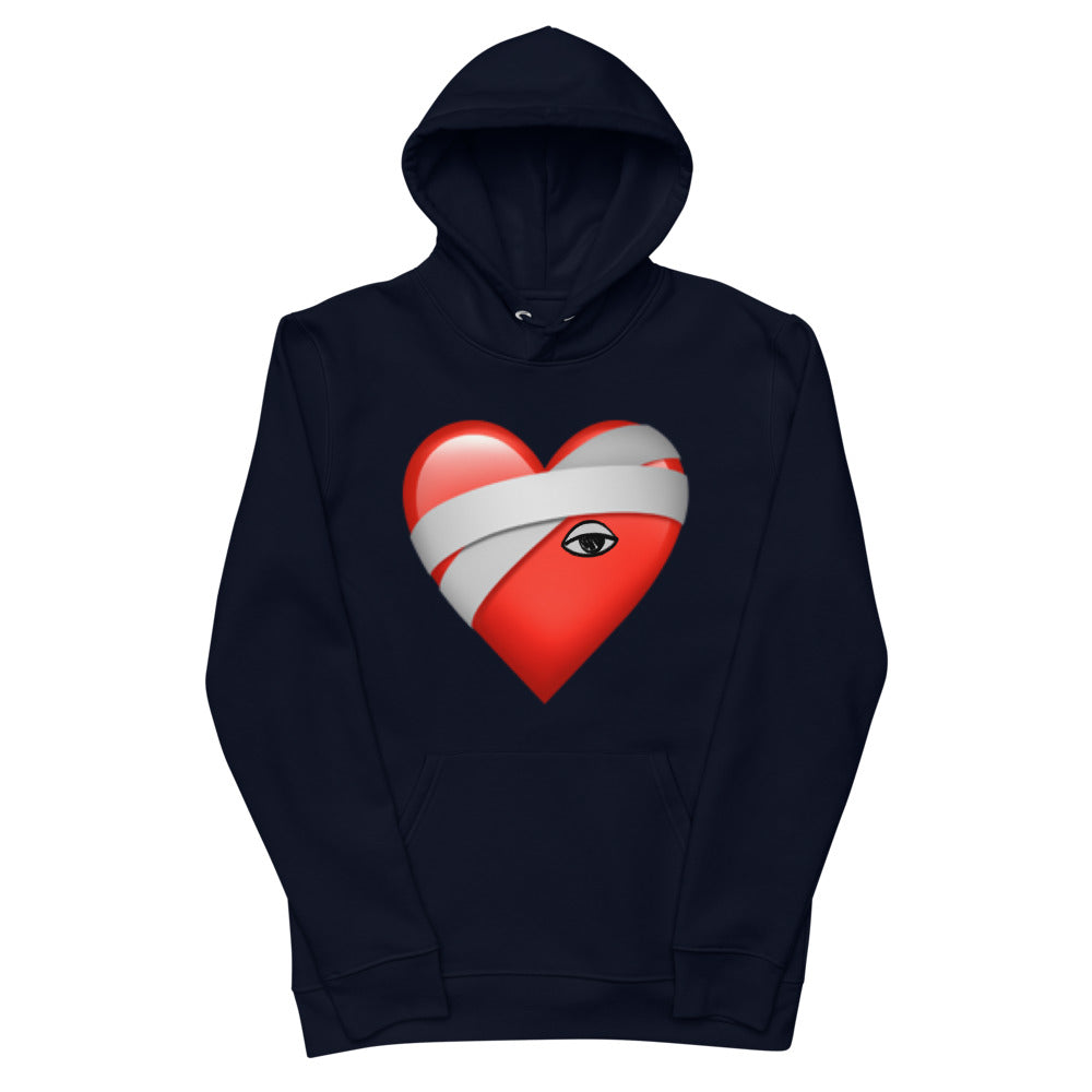 Unisex organic  hoodie