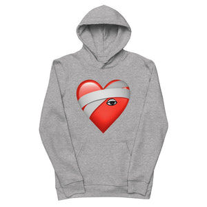 Unisex organic  hoodie