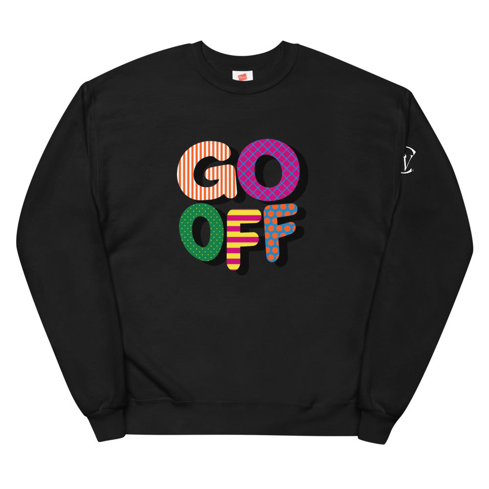 Unisex fleece sweatshirt