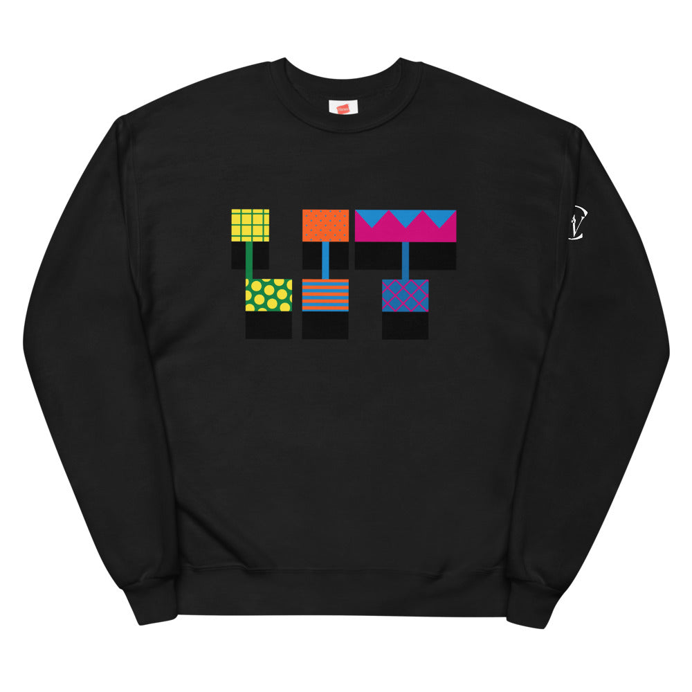 Unisex fleece sweatshirt