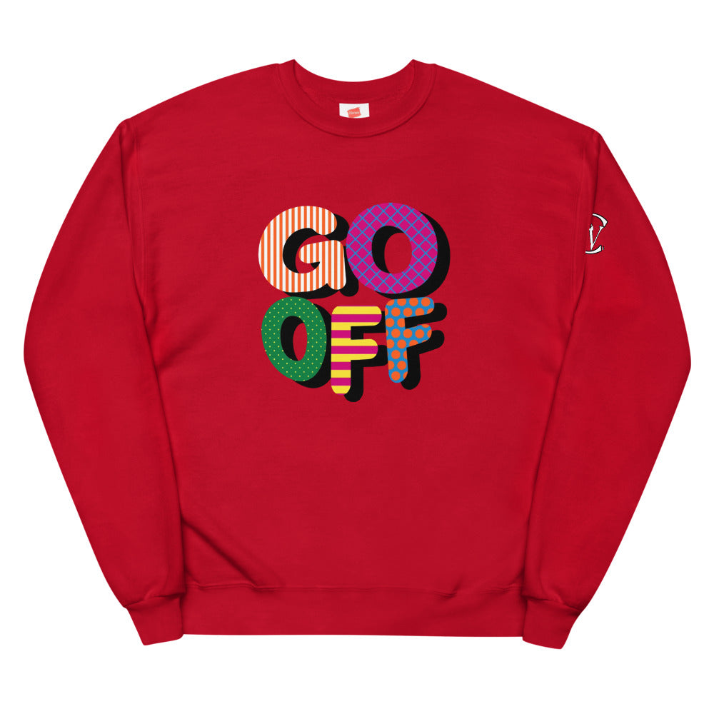 Unisex fleece sweatshirt