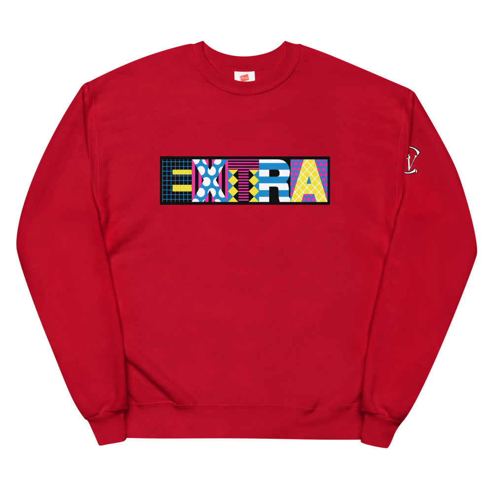 Unisex fleece sweatshirt