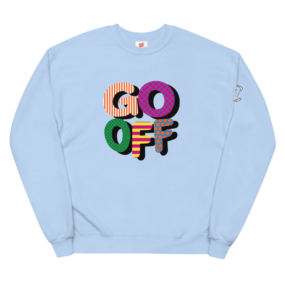 Unisex fleece sweatshirt