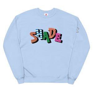 Unisex fleece sweatshirt
