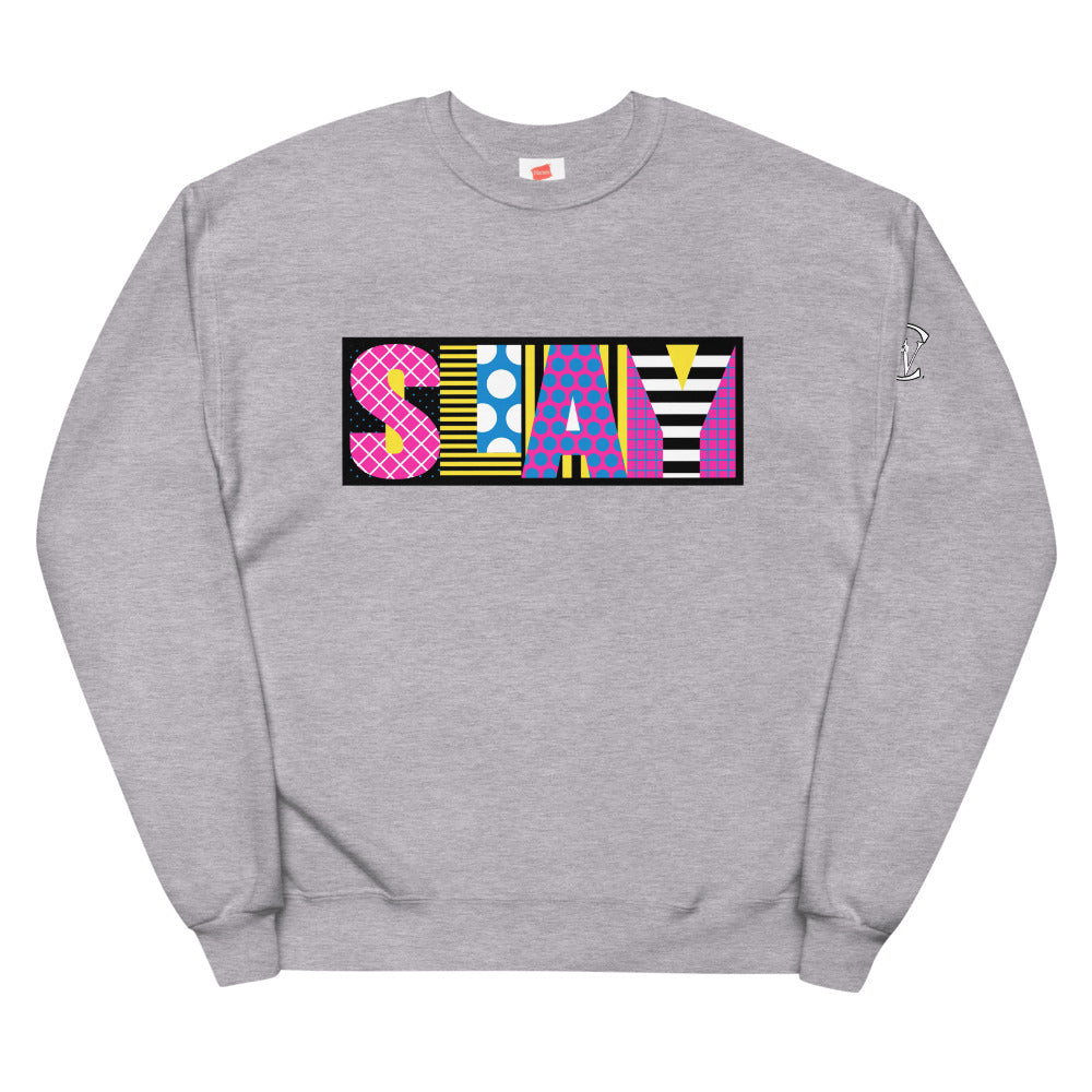 Unisex fleece sweatshirt